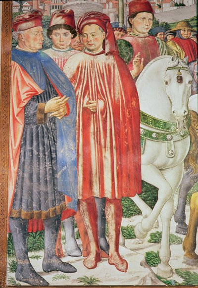 セントオーガスティンの生活（詳細） 作： Benozzo di Lese di Sandro Gozzoli